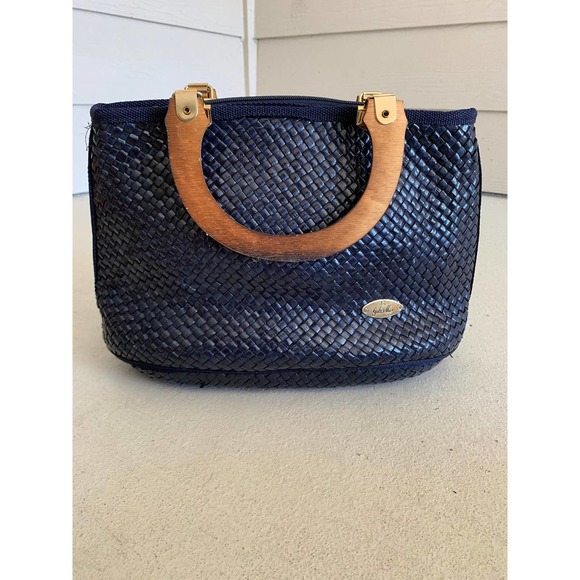Gabriella Rocha Handbags - Vintage Gabriella Basket Bag Made in Italy